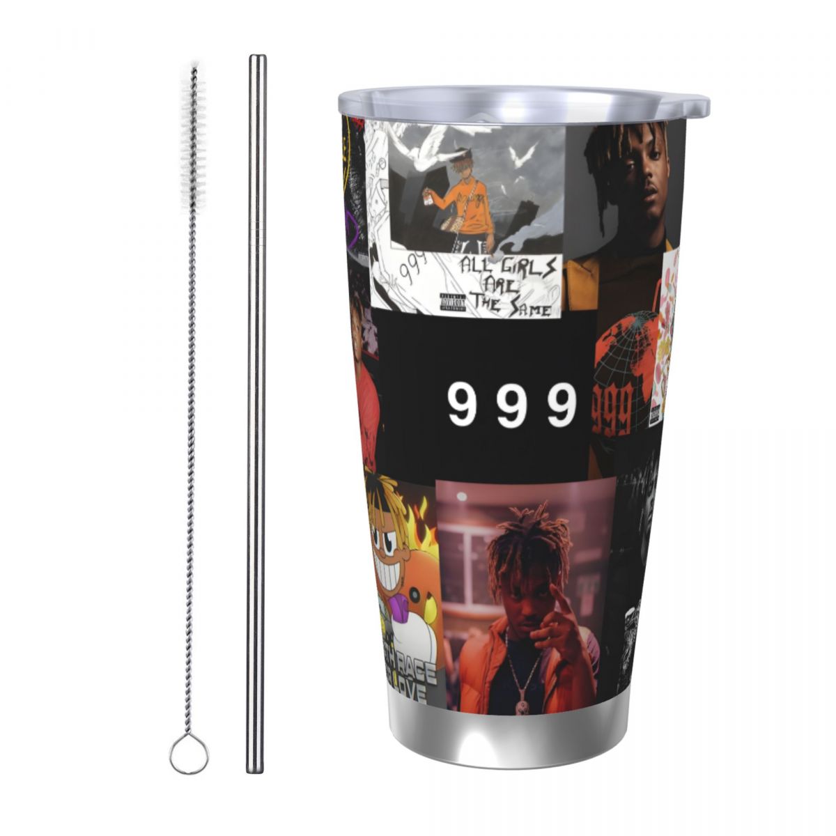 Flask Stainless Steel - Copo Térmico de Aço Inoxidável J-Juice-Wrld