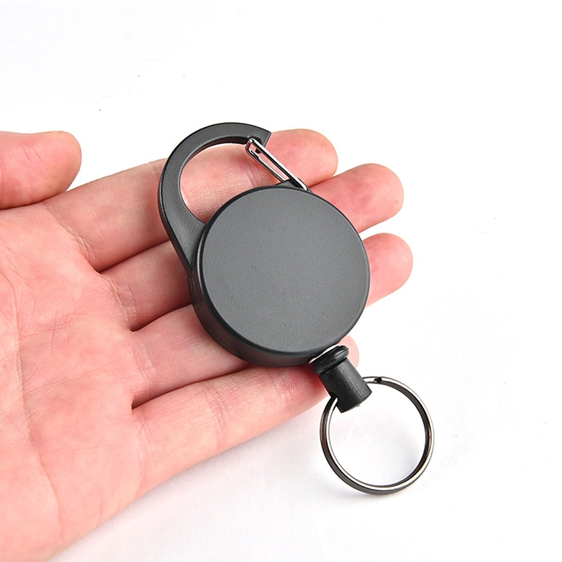Keychain Multi Tool - Chaveiro retrátil resistente, chaveiro anti-roubo com