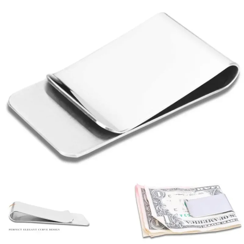 Money Clip Slim - Clipe de Metal de Alta Qualidade