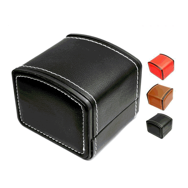 Men Accessories Organiser - Portátil PU Relógio de Couro Case