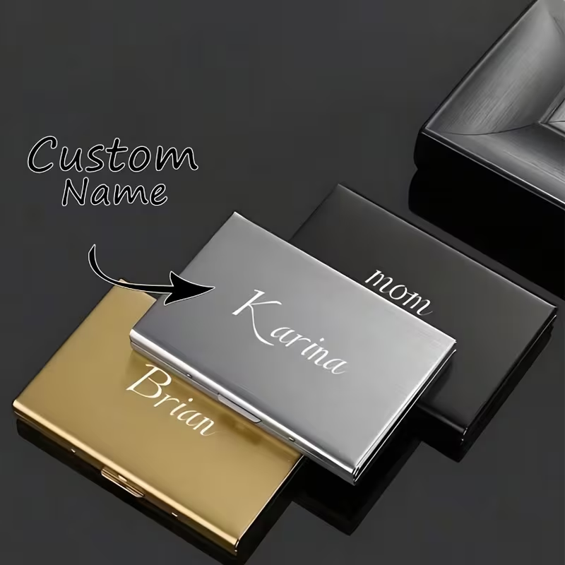 Money Clip Slim - 1 unidade de Porta-Cartões Antifurto com