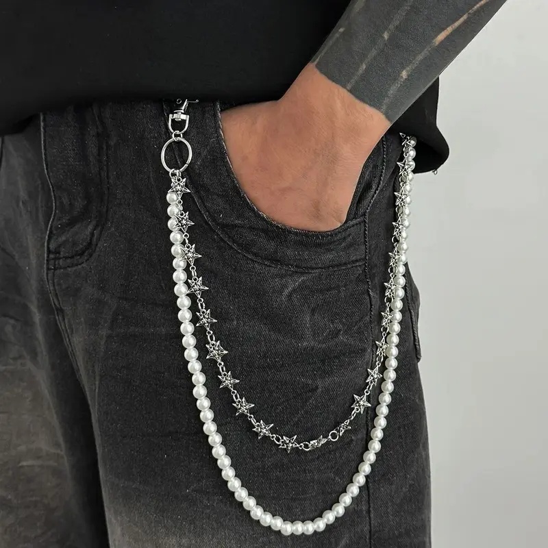 Men'S Accessories Trending - Salircon Corrente Masculina Vintage Punk Gótica