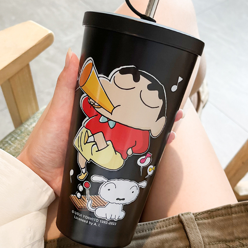 Flask Stainless Steel - Copo Térmico de Aço Inoxidável Anime