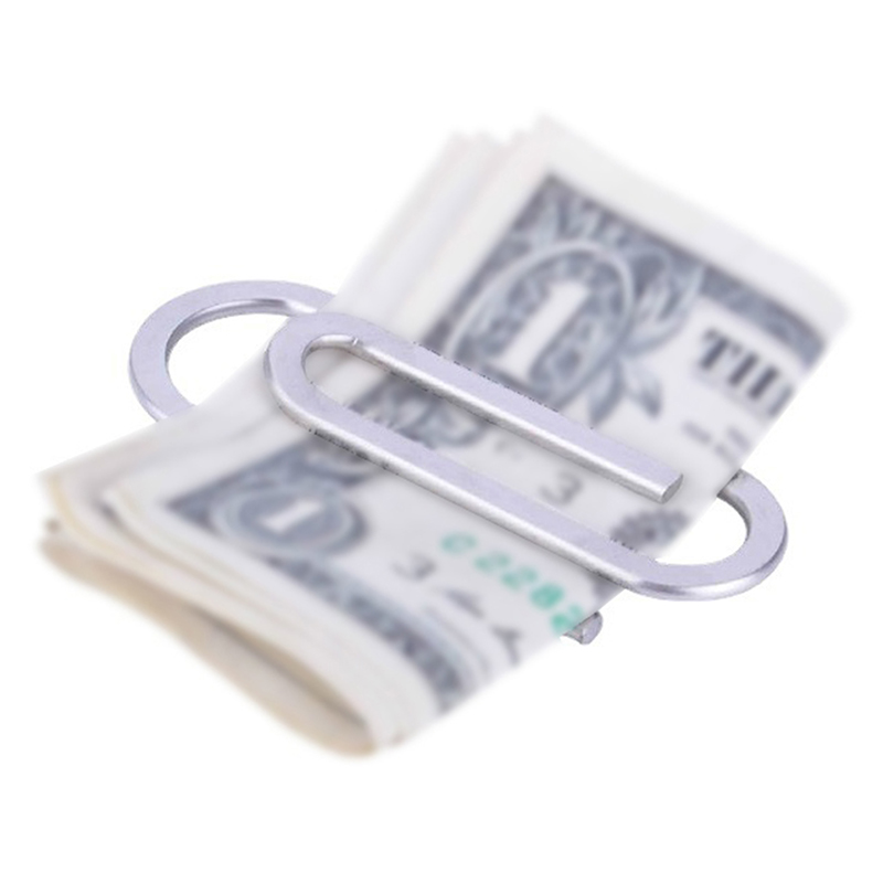 Money Clip Slim - 1 Unidade Clipe de Dinheiro Fino