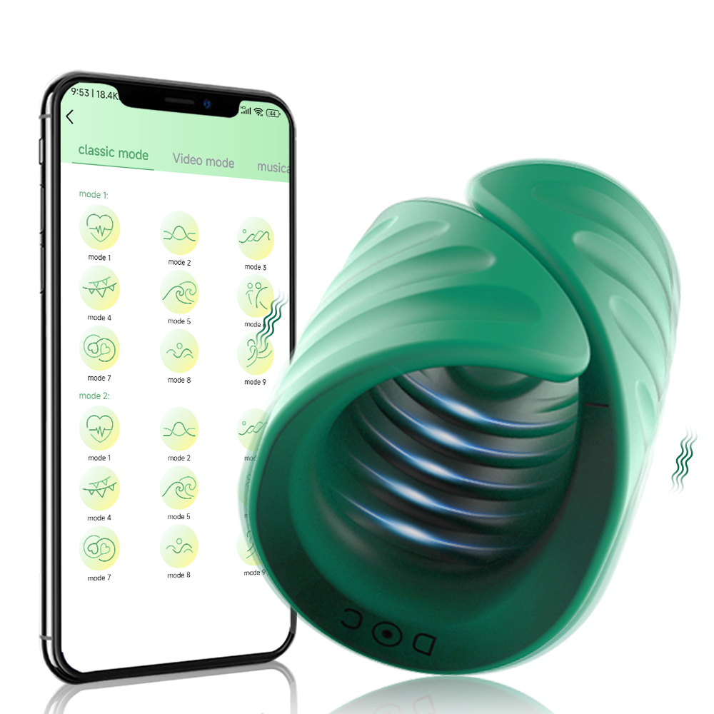 Men Accessories App - Vibrador masculino para treinamento de pênis,