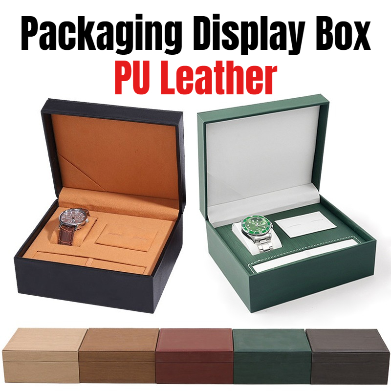 Cufflink Box Set - Caixa de Luxo em Couro PU