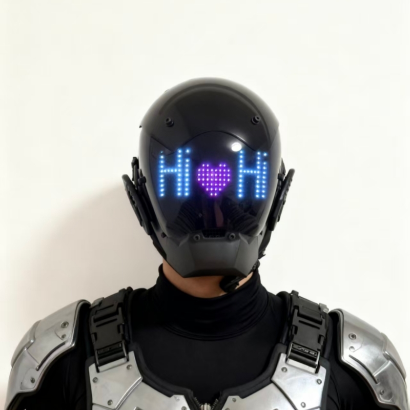 Men Accessories App - Máscara Punk Cosplay para Homens, Máscara