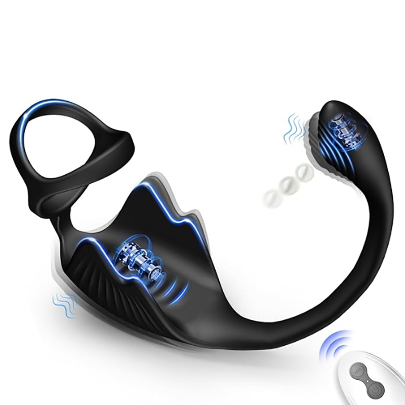 Men Accessories App - Plug Anal Vibratório com Controle por