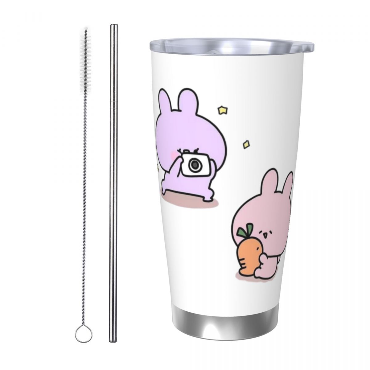 Flask Stainless Steel - Copo Térmico de Aço Inoxidável Asamimichaan