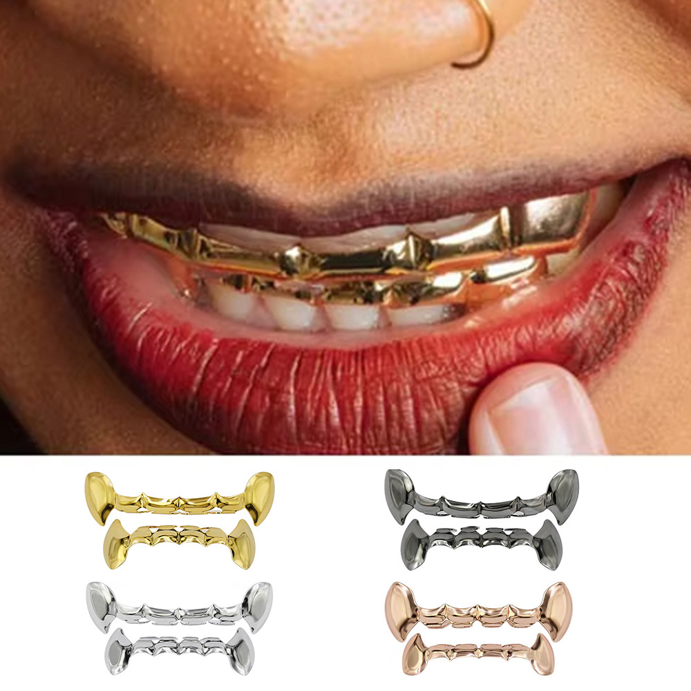 Men'S Vampire Accessories - Youngx hip hop vampiro presas dentes