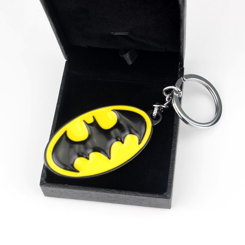 Chaveiro de metal oval preto e - Men'S Accessories Trending avaliação e preço
