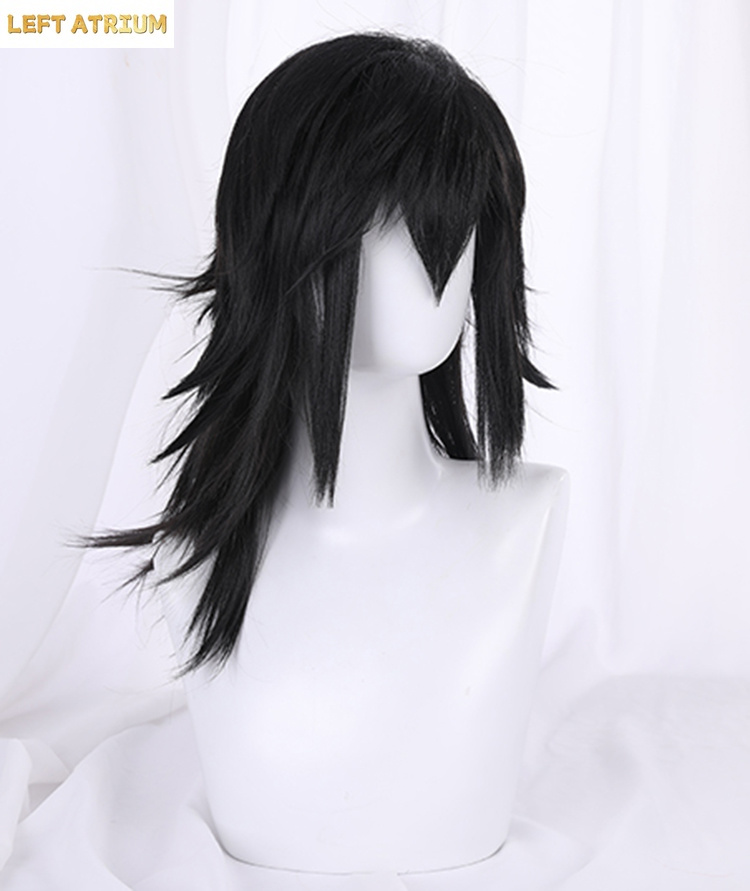 Peruca de Cosplay Preta do Ani - Men'S Vampire Accessories avaliação e preço