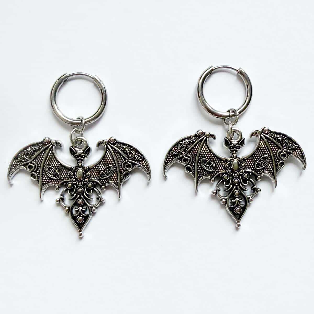 Brincos de morcego vampiro, jo - Men'S Vampire Accessories avaliação e preço