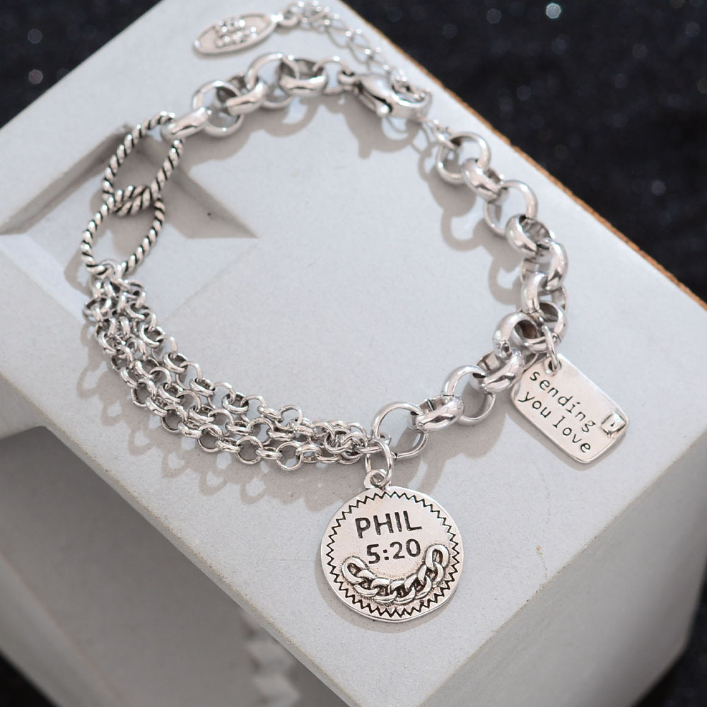 925 pulseiras de prata esterli - Men'S Accessories Trending avaliação e preço