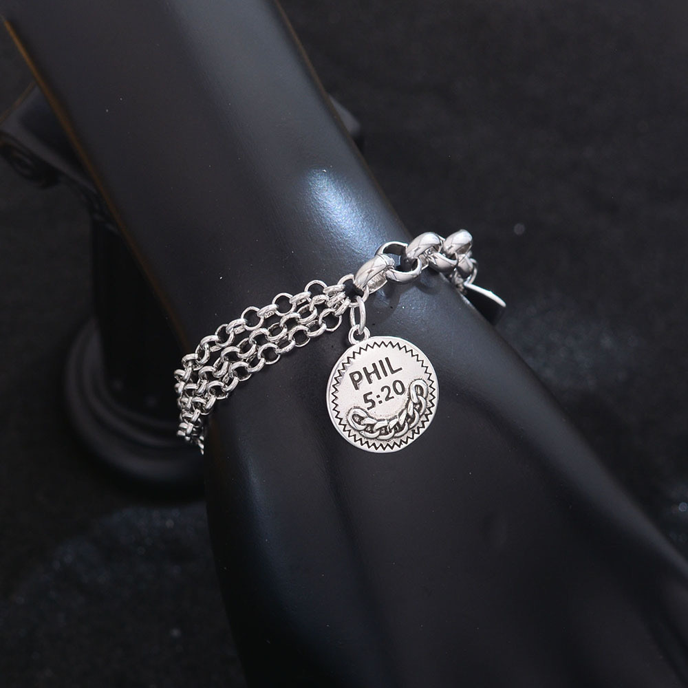 925 pulseiras de prata esterli - Men'S Accessories Trending avaliação e preço