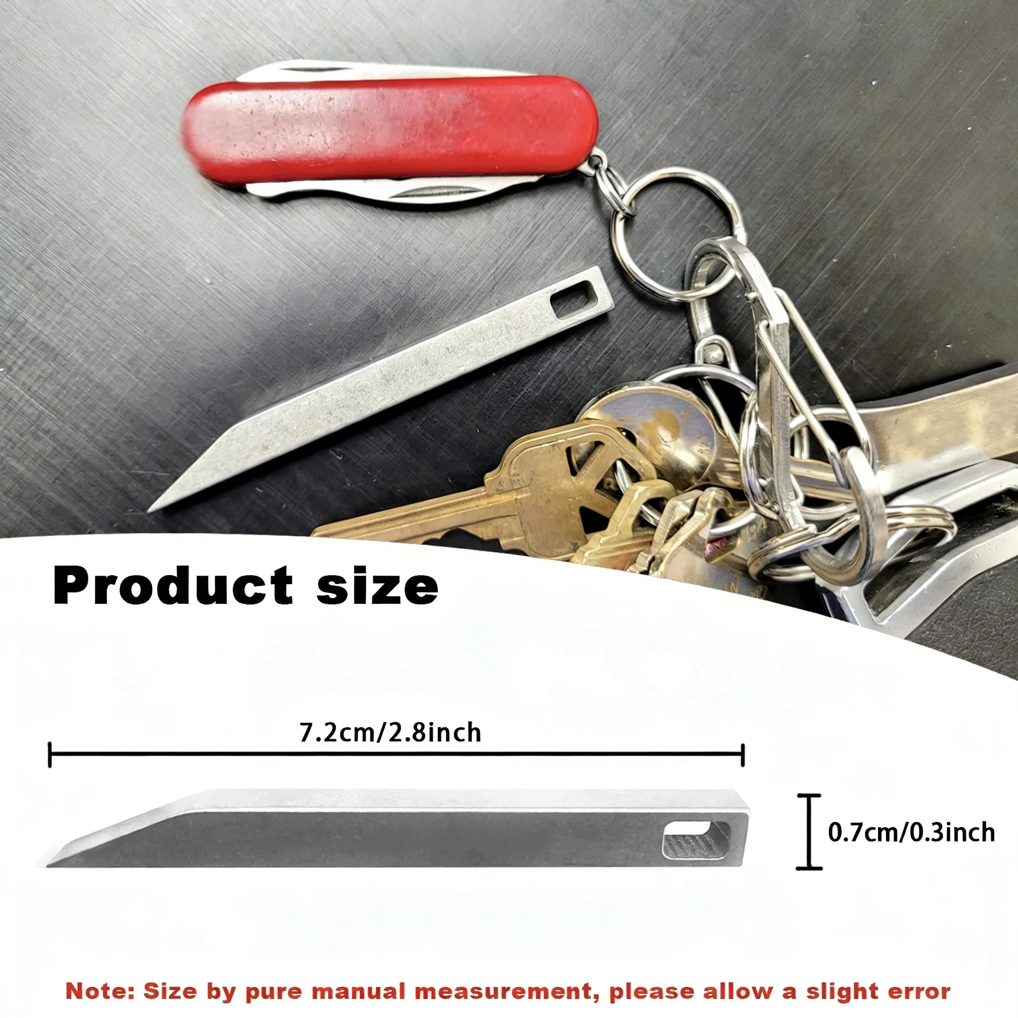 Chaveiro Multifuncional de Aço - Keychain Multi Tool avaliação e preço