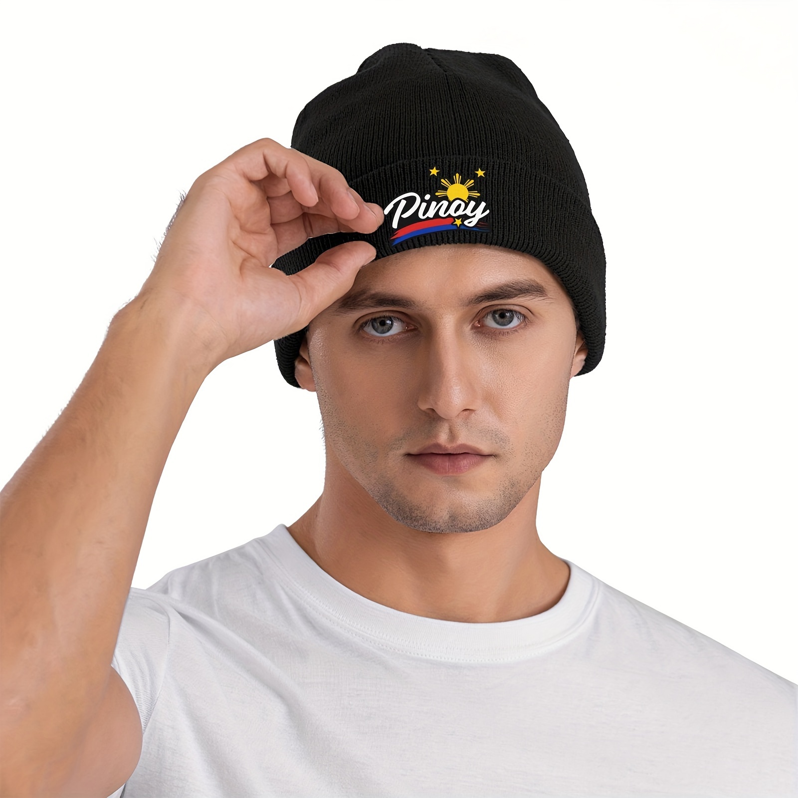 Gorro de malha com padrão trad - Men'S Accessories Philippines avaliação e preço