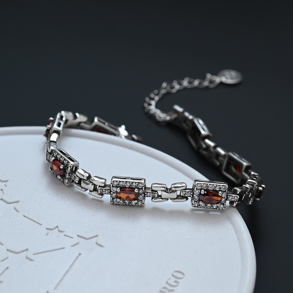 Pulseiras de Prata Esterlina 9 - Men'S Accessories Trending avaliação e preço