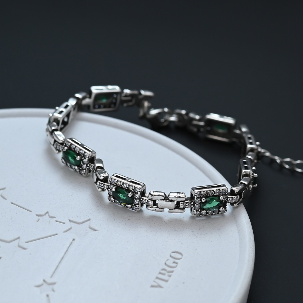 Pulseiras de Prata Esterlina 9 - Men'S Accessories Trending avaliação e preço