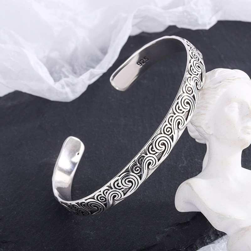 Pulseiras de prata esterlina 9 - Men'S Accessories Trending avaliação e preço