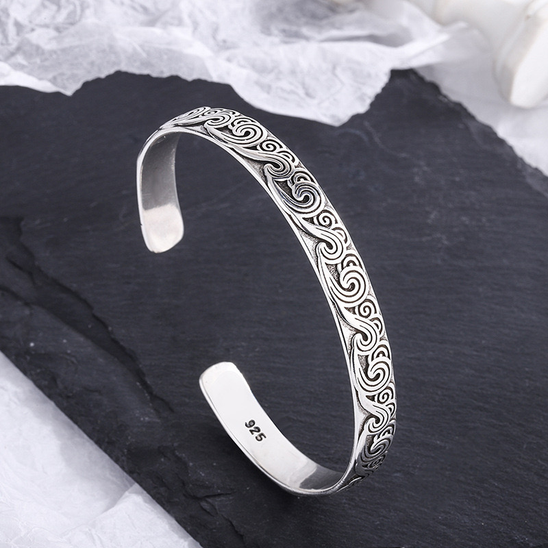 Pulseiras de prata esterlina 9 - Men'S Accessories Trending avaliação e preço