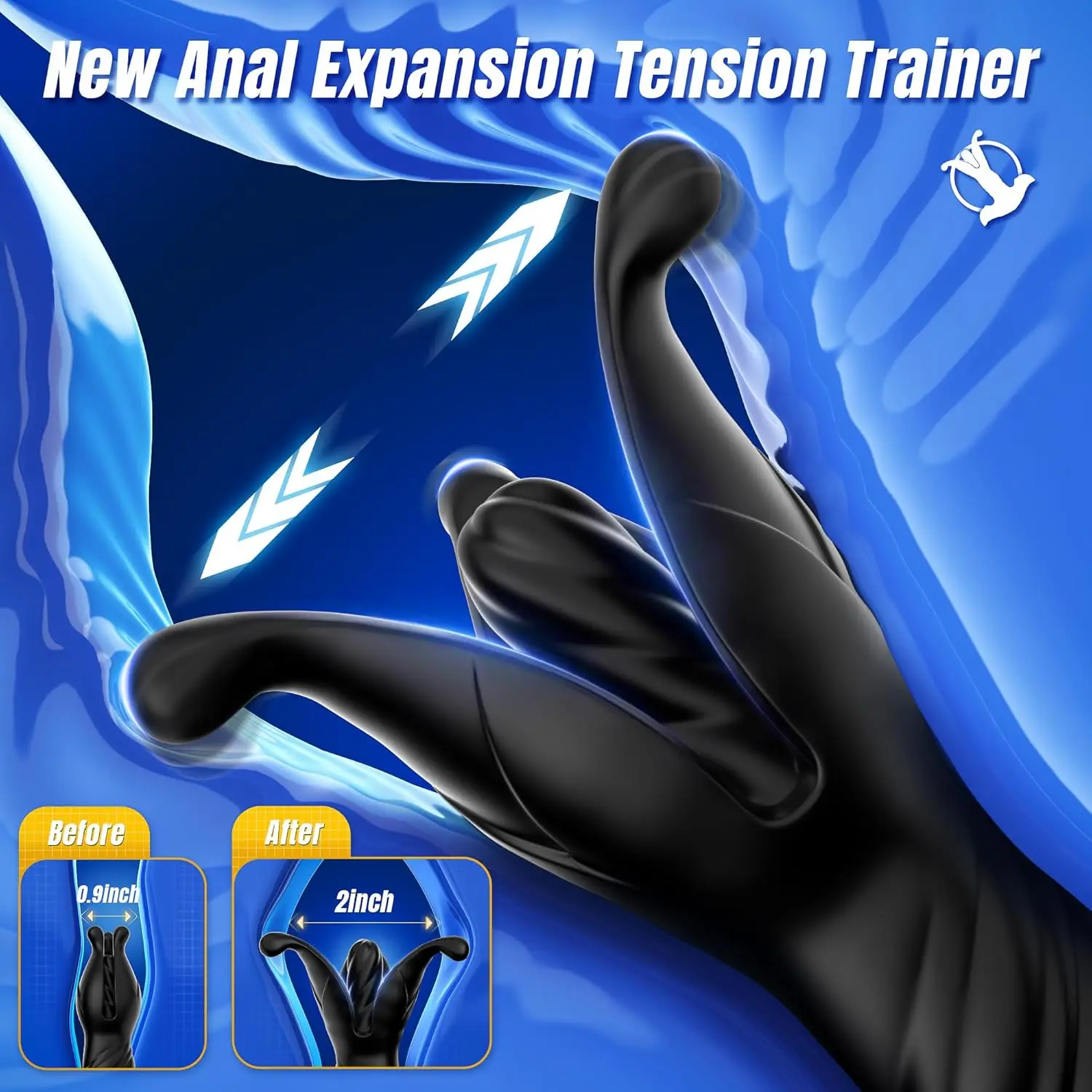 Flapping empurrando vibrador a - Men Accessories App avaliação e preço