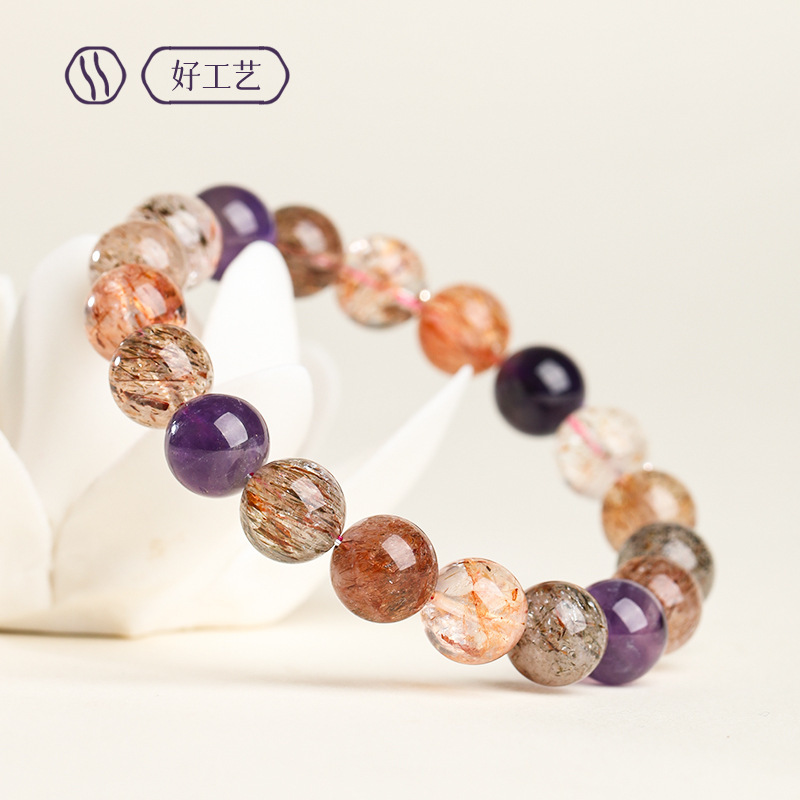 Pulseira de cristal super sete - Bracelet Beaded Men avaliação e preço