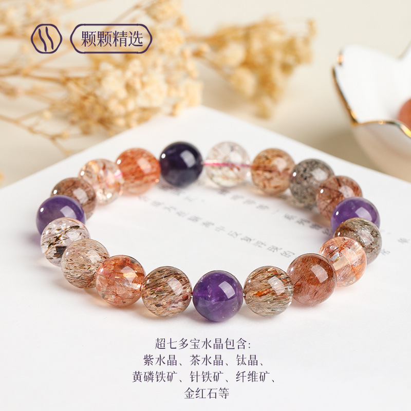 Pulseira de cristal super sete - Bracelet Beaded Men avaliação e preço