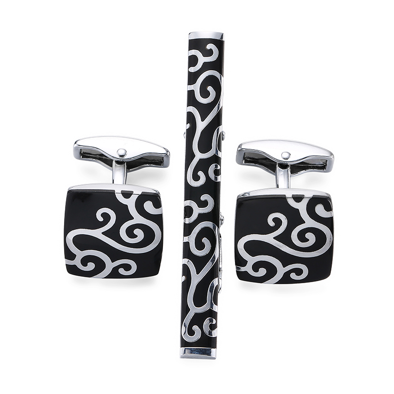 Silver Square Prateado Abotoad - Cufflink Box Set avaliação e preço