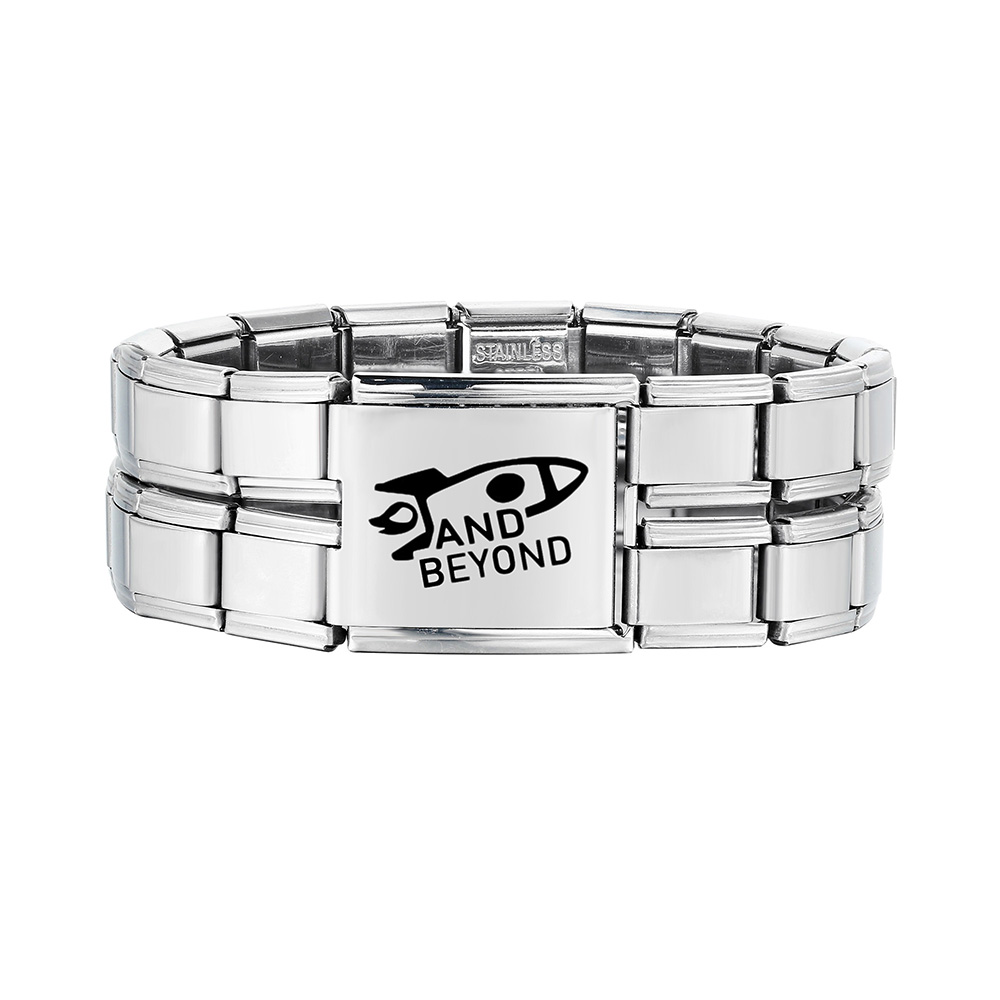 Uring personalizado gravação a - Bracelet Beaded Men avaliação e preço
