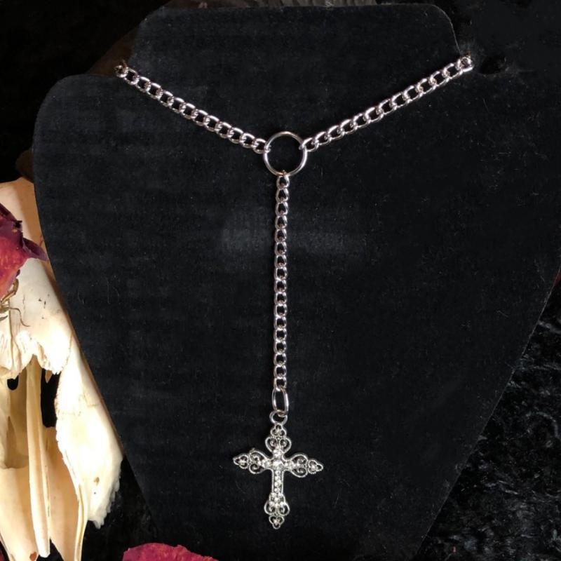 Gótico corvo crânio colar para - Men'S Vampire Accessories avaliação e preço