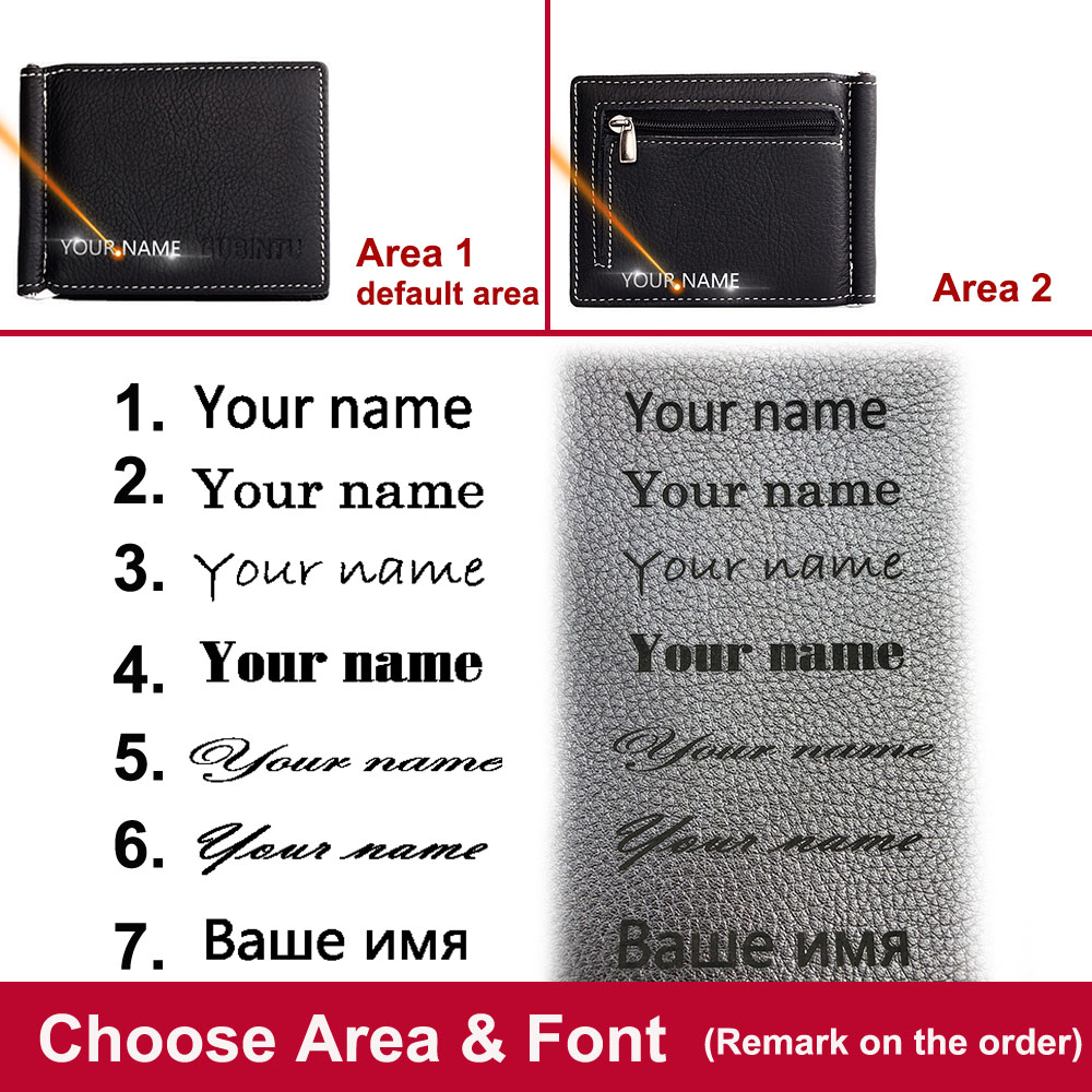 Mini carteiras de couro genuín - Money Clip Slim avaliação e preço