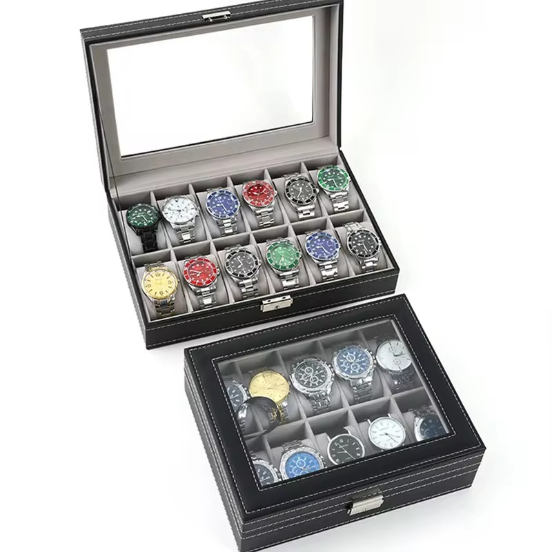 Caixa Expositora de Couro PU c - Men Accessories Organiser avaliação e preço
