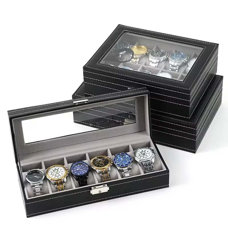 Caixa Expositora de Couro PU c - Men Accessories Organiser avaliação e preço