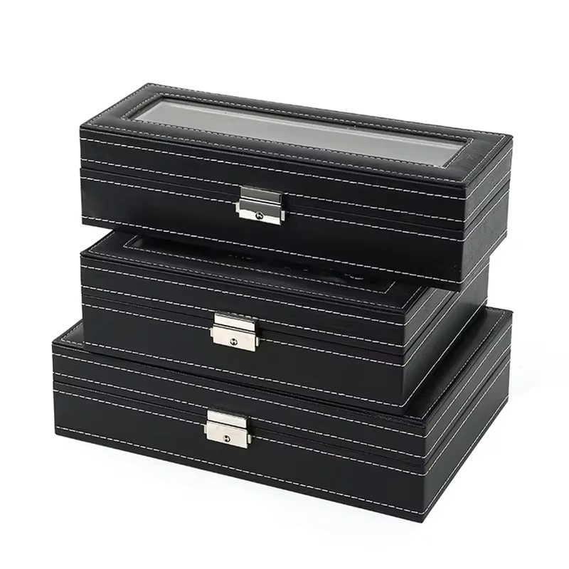 Caixa Expositora de Couro PU c - Men Accessories Organiser avaliação e preço