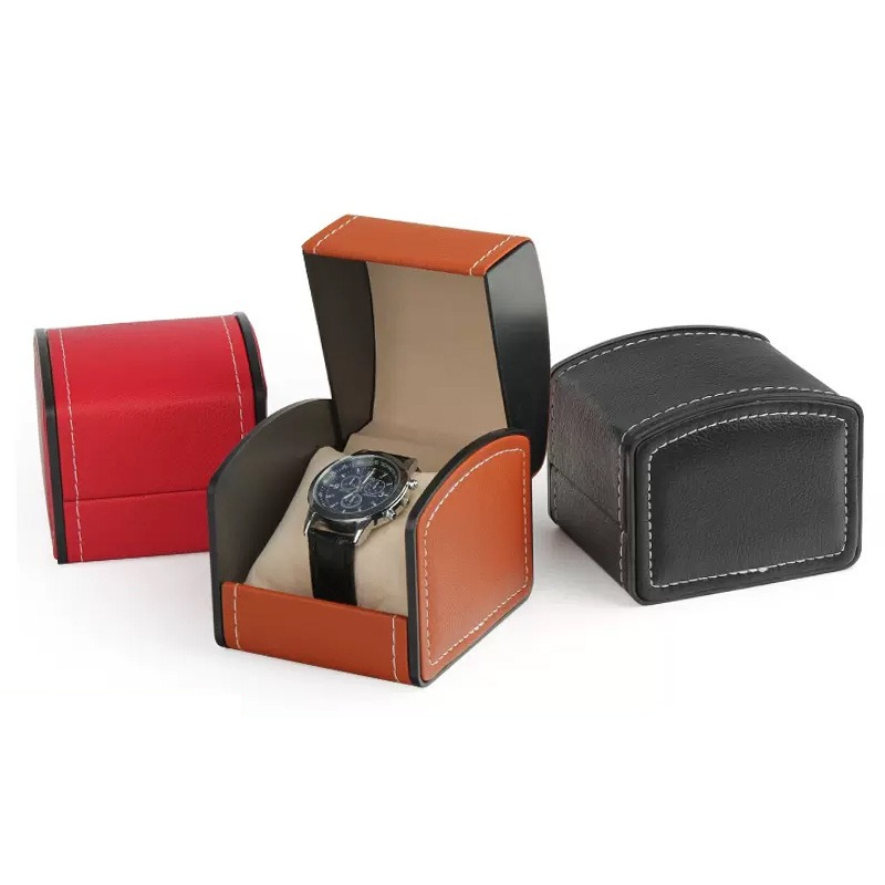 Caixa de relógio de couro PU,  - Men Accessories Organiser avaliação e preço