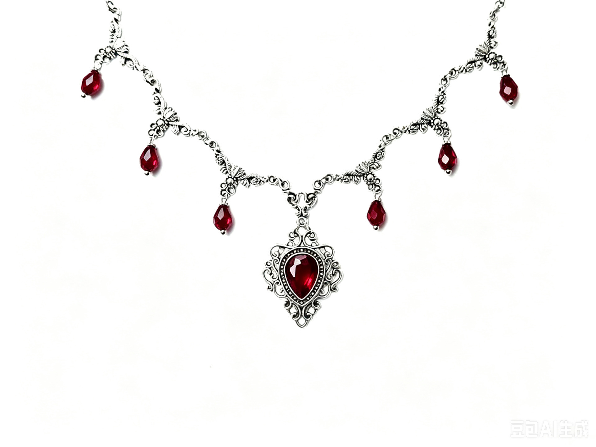 Colar bordado Victoria, joias  - Men'S Vampire Accessories avaliação e preço