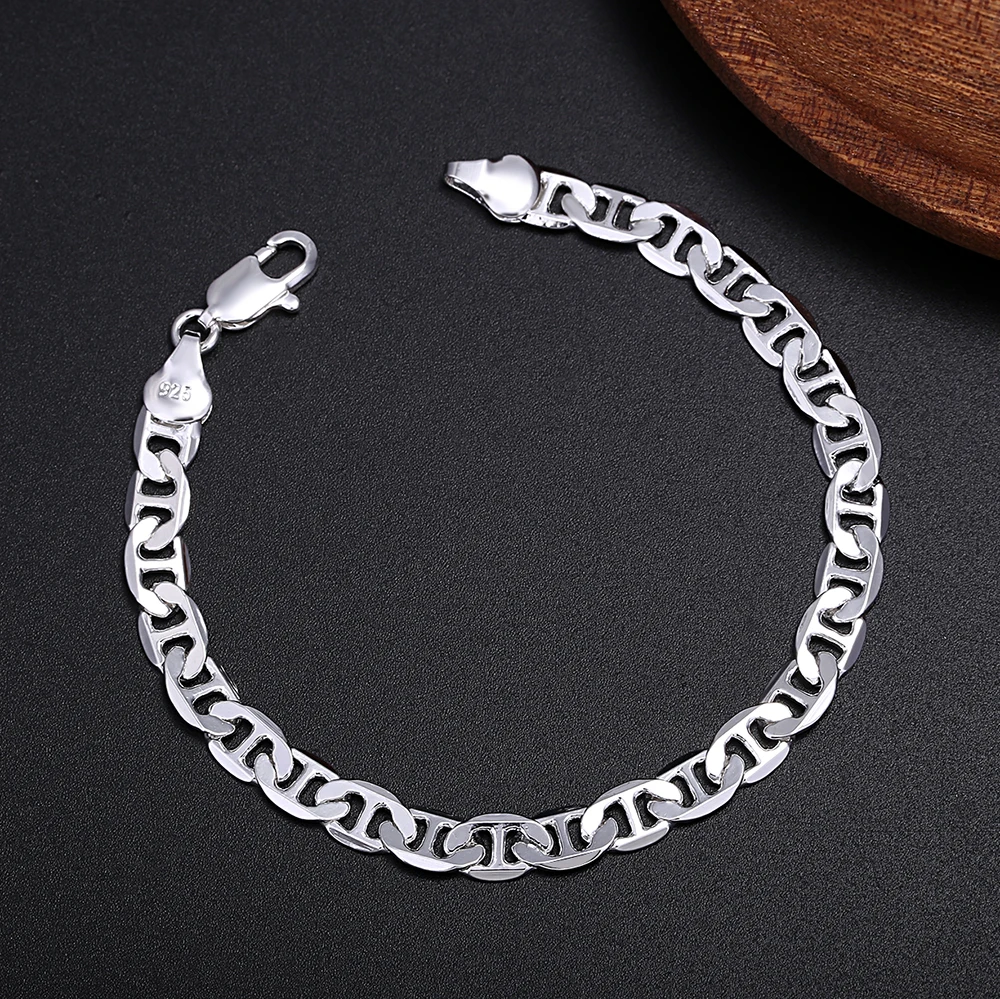 Designer de luxo 925 prata est - Men'S Accessories Trending avaliação e preço