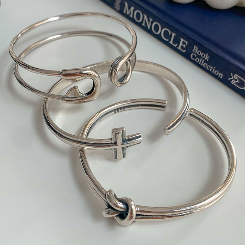 925 pulseiras de prata esterli - Men'S Accessories Trending avaliação e preço
